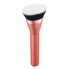 Load image into Gallery viewer, A pink Real Techniques contour makeup brush with a dense, oval head.
