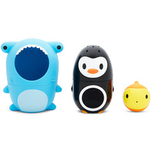 Load image into Gallery viewer, Munchkin Sharky & Pals Nesting Bath Toy 18m+