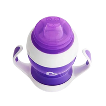 Load image into Gallery viewer, Munchkin Gentle Transition Trainer Cup 4oz/118ml 4m+ - Purple