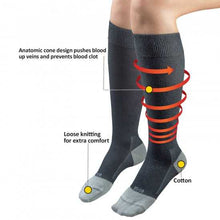 Load image into Gallery viewer, Uriel Silver Flight Socks (Size 43-46)