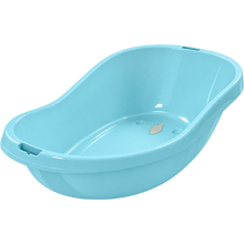 Load image into Gallery viewer, The Bébé Angel baby bath in blue.