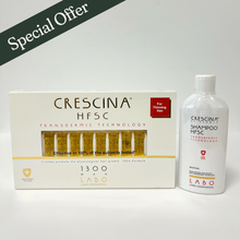 Load image into Gallery viewer, Crescina Men’s Re-Growth & Anti-Hair Loss Bundle