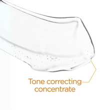 Load image into Gallery viewer, Clear tone correcting concentrate with text on a white background