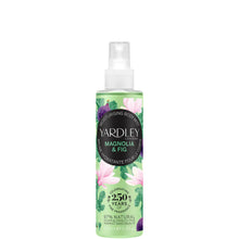 Load image into Gallery viewer, YARDLEY MAGNOLIA & FIG FRAGRANCE MIST 200ML