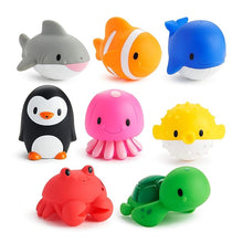 Load image into Gallery viewer, Munchkin Ocean™ Bath Squirts 4pk or 8pk 9m+