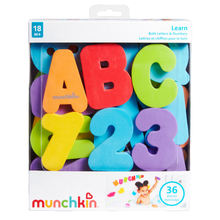Load image into Gallery viewer, Munchkin Learn™ Bath Letters & Numbers-Primary 18m+