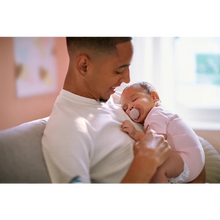 Load image into Gallery viewer, Philips Avent Soother Ultra Soft 0-6M Girl Purple/Pink 2PC SCF091/31