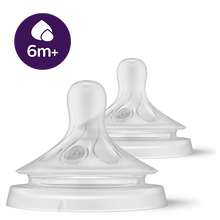 Load image into Gallery viewer, Philips Avent Teat Natural Response 6M + Thick Feed SCY966/02