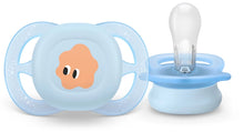 Load image into Gallery viewer, PHILIPS AVENT SOOTHER STARTER 0-2M BOY SCF075/04