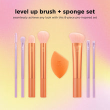 Load image into Gallery viewer, REAL TECHNIQUES LEVEL UP BRUSH + SPONGE SET 10008900