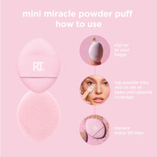 Load image into Gallery viewer, Real Techniques Mini Miracle Powder Puff Trio 10014158