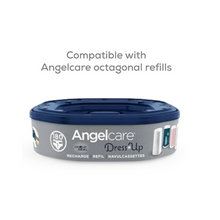 Load image into Gallery viewer, The Angelcare Nappy Pail is compatible with the Angelcare Odour-Lock Refill Cassettes.
