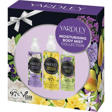 Load image into Gallery viewer, YARDLEY FRAGRANCE MIST TRIO SET
