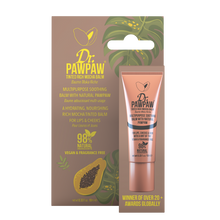 Load image into Gallery viewer, Dr.PAWPAW Rich Mocha Balm in full packaging with 10ml tube