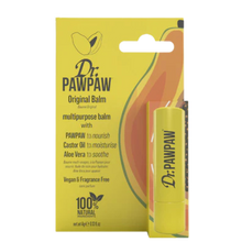 Load image into Gallery viewer, Packaged Dr.PAWPAW Original Balm in yellow box with stick visible