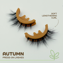 Load image into Gallery viewer, Eyecha Autumn Press-On False Lashes with soft lengthening curl