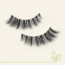 Load image into Gallery viewer, Pair of Eyecha Lightening Cactus lashes with lengthening, natural definition in crisscross pattern.