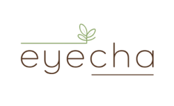 Eyecha brand logo representing natural false lashes and vegan lash extensions, part of beauty essentials available in Malta.