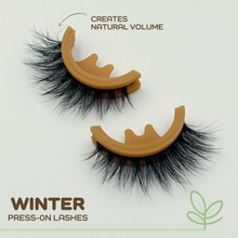 Load image into Gallery viewer, Eyecha Winter Press-On False Lashes designed to create natural volume
