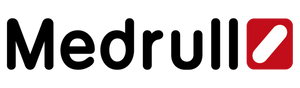 Medrull logo – Trusted brand for healthcare solutions, including sterile patches, nasal congestion relief, and herpes treatment.