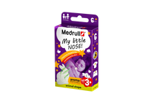 Load image into Gallery viewer, Medrull My little NOSE! aroma patches in animal shapes for ages 3+, designed to improve breathing with a balsamic effect for up to 8 hours.