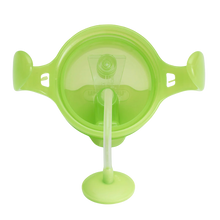 Load image into Gallery viewer, Green Munchkin Tip & Sip Cup 7oz with easy-grip handles and straw, perfect for babies from 6 months.
