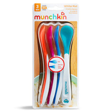 Load image into Gallery viewer, Munchkin 4pk White Hot® Infant Spoons
