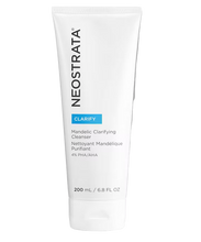 Load image into Gallery viewer, NeoStrata Clarify Mandelic Clarifying Cleanser (200mL) with 4% PHA/AHA. A gentle foaming cleanser that helps clarify and resurface skin, ideal for oily and acne-prone skin types.