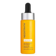 Load image into Gallery viewer, NeoStrata Enlighten 15% Vitamin C + PHA Serum (15mL dropper bottle). A potent serum formulated to help brighten and even skin tone, reduce dark spots, and provide antioxidant protection.
