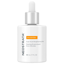 Load image into Gallery viewer, NeoStrata Enlighten Dual Acid Brightening Peel serum, 50ml bottle. This peel contains dual acids to help brighten skin, improve texture, and target uneven tone and dark spots.