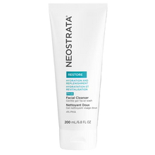 Load image into Gallery viewer, NeoStrata Restore PHA Facial Cleanser (200mL tube). A gentle gel facial wash formulated with 4% PHA to provide hydration and replenishment while cleansing the skin.