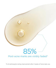 Load image into Gallery viewer, A swatch of the Neostrata serum texture with the text "85% Post-acne marks are visibly faded*".