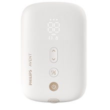 Load image into Gallery viewer, Frontal view of Philips Avent breast pump controller with display and control buttons.