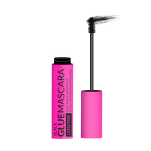 Load image into Gallery viewer, Pinky Goat black glue mascara with castor and chamomile oils for under lash kit.