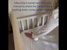 Load and play video in Gallery viewer, Angelcare® AC25-1 Baby Movement Monitor with Video & Sound