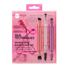 Load image into Gallery viewer, Real Techniques - Double Time Brush + Lash Set