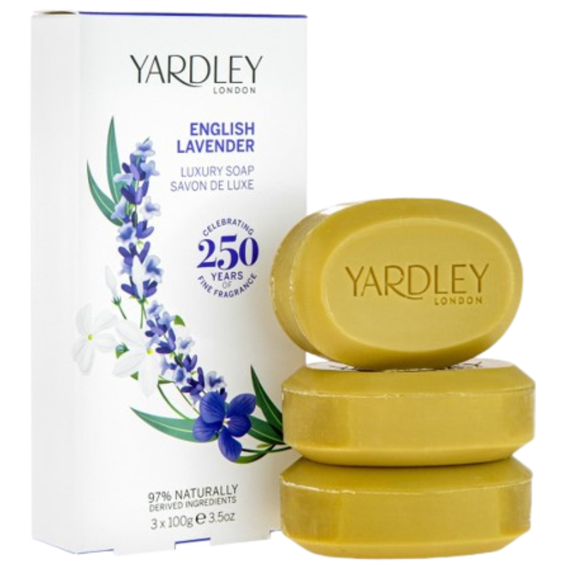 Coffret Cadeau Yardley English Lavender 3 Savons 100g - Neuf Pour Femme