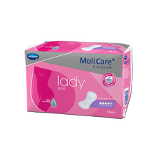 Load image into Gallery viewer, A box of MoliCare 4.5D Maxi Pads.