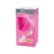 Load image into Gallery viewer, A box of MoliCare 0.5D Ultra Light Pads.
