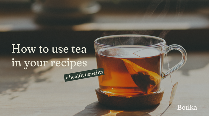 Cooking with tea & its health benefits