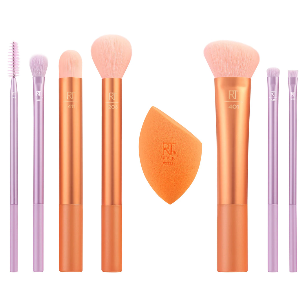 REAL TECHNIQUES LEVEL UP BRUSH + SPONGE SET 10008900