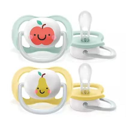 SOOTHER COLLECTION 0-6M NEUTRAL FRUIT 2PC