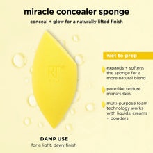 Load image into Gallery viewer, REAL TECHNIQUES MIRACLE CONCEALER SPONGE DUO 10009300
