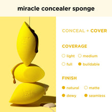 Load image into Gallery viewer, REAL TECHNIQUES MIRACLE CONCEALER SPONGE DUO 10009300
