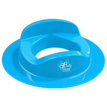 Load image into Gallery viewer, The Bébé Angel toilet training seat in blue.
