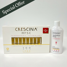 Load image into Gallery viewer, Crescina Men’s Re-Growth &amp; Anti-Hair Loss Bundle
