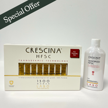 Load image into Gallery viewer, Crescina Women’s Hair Revival &amp; Anti-Hair Loss Bundle
