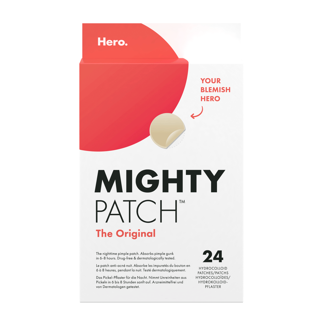 Hero. Mighty Patch™ Original - Overnight Pimple Patch -  24 patches