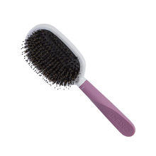 Load image into Gallery viewer, A different angle of the Kent Create small cushion bristle-nylon mix brush.
