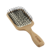 Load image into Gallery viewer, The front side of the Kent Pure Flow large, vented paddle brush.
